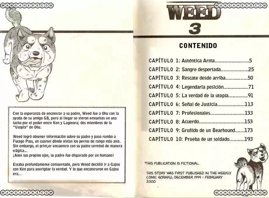 Ginga Densetsu Weed capítulo 22, página 2