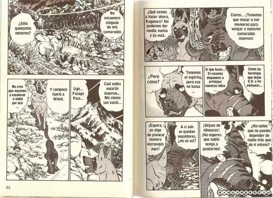 Ginga Densetsu Weed capítulo 25, página 8