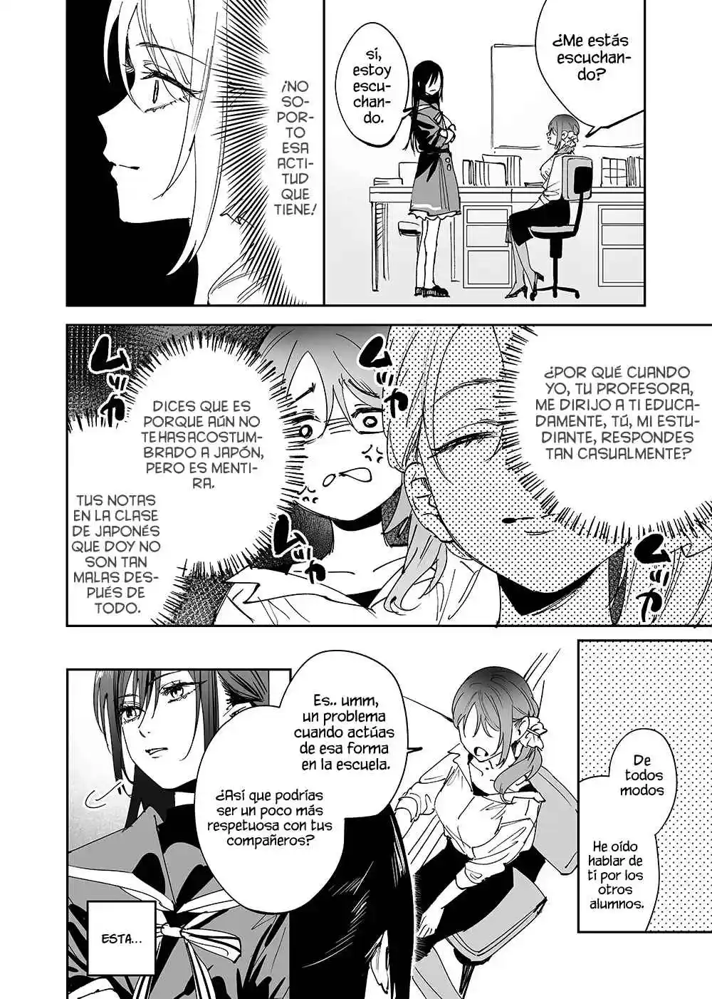 Girls × Vampire capítulo 13, página 4