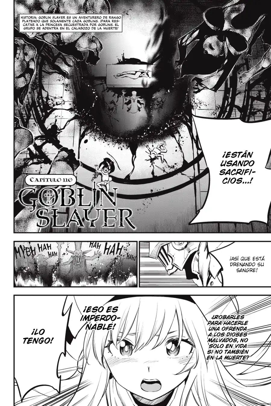 Goblin Slayer capítulo 110, página 4