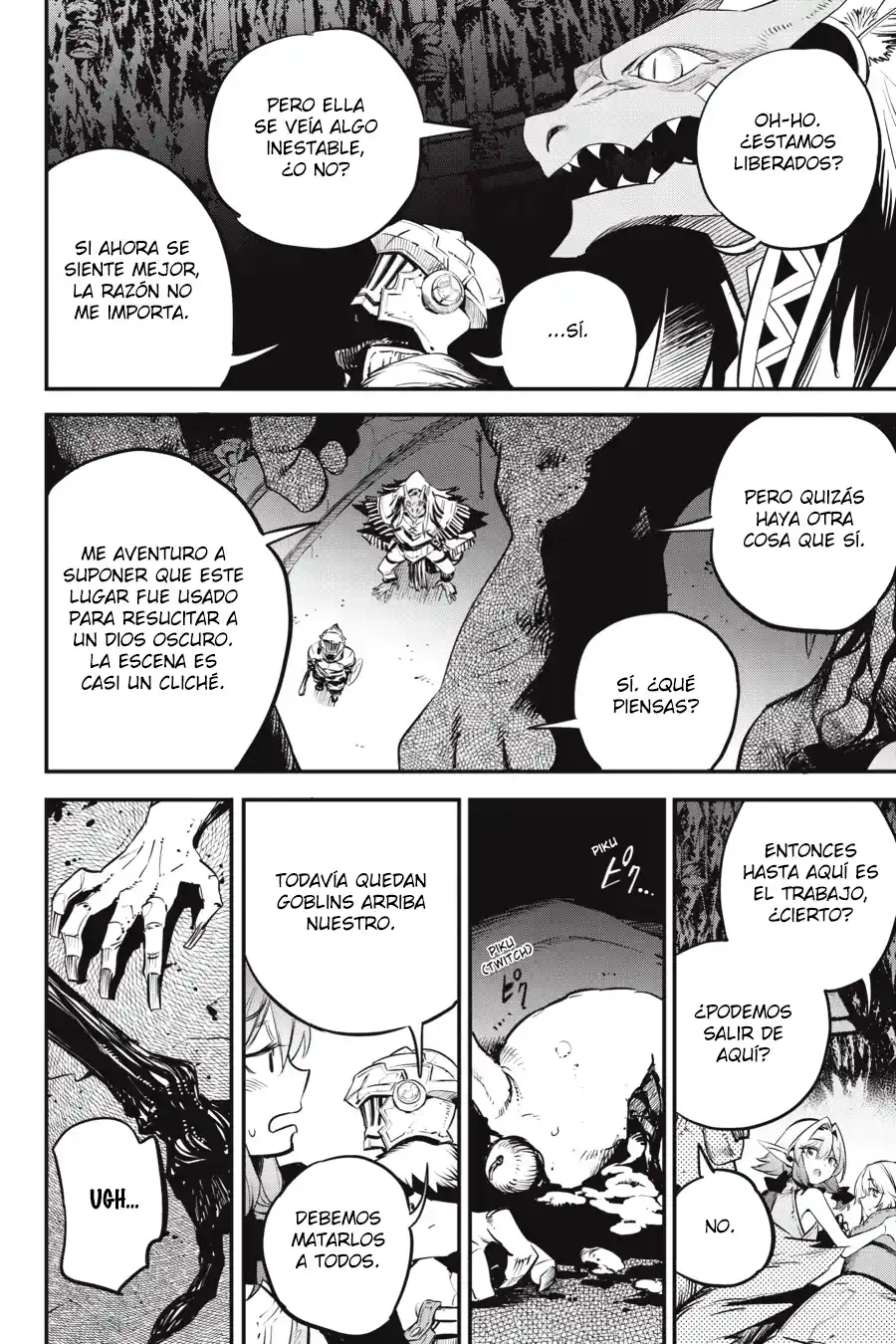 Goblin Slayer capítulo 110, página 14