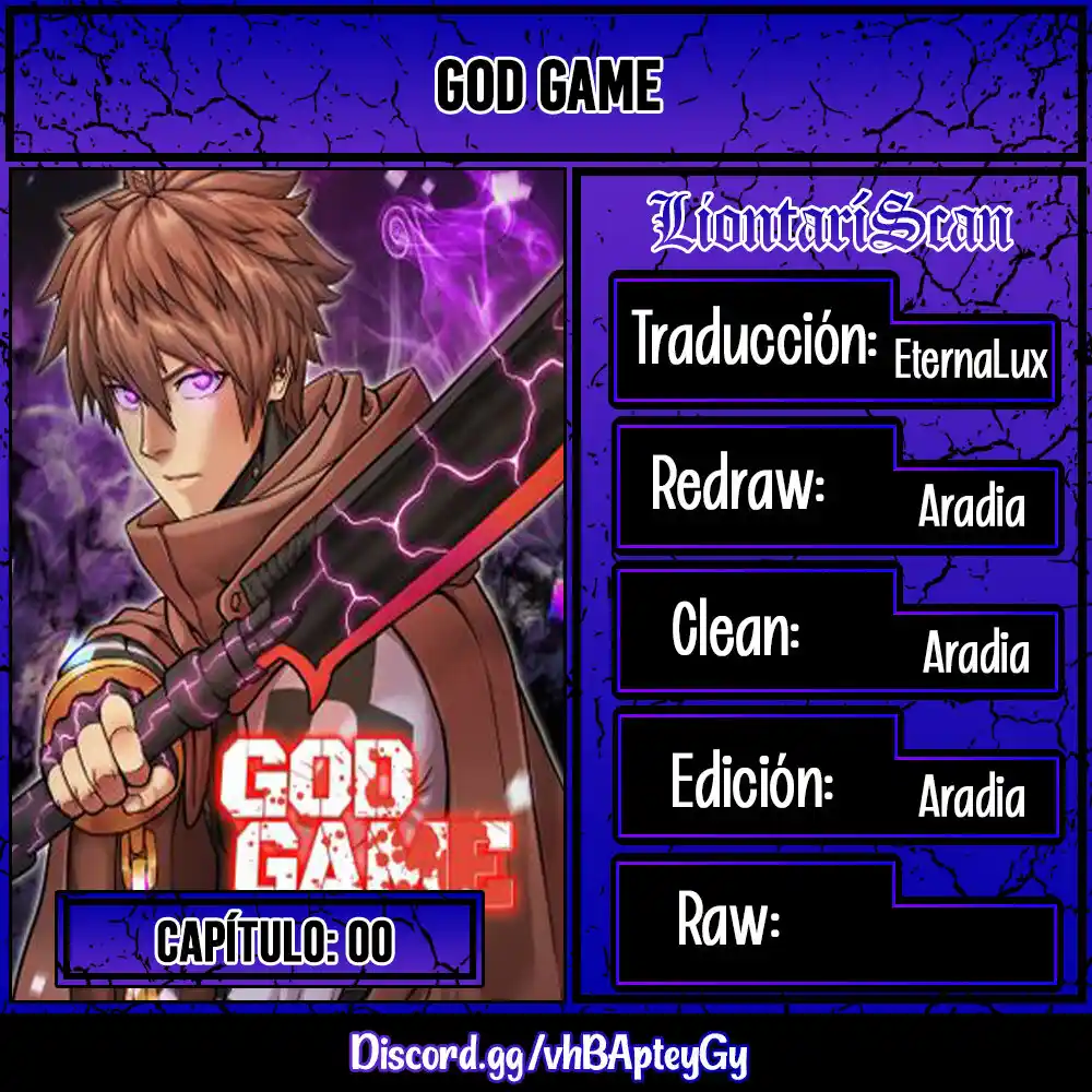GOD GAME capítulo 0, página 1