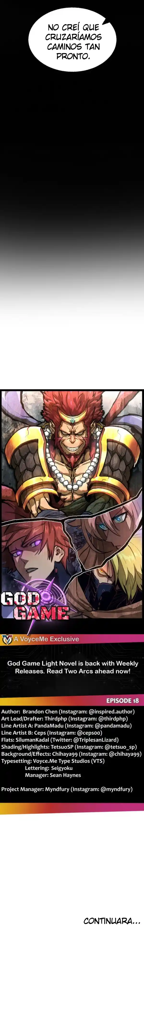 GOD GAME capítulo 23, página 13