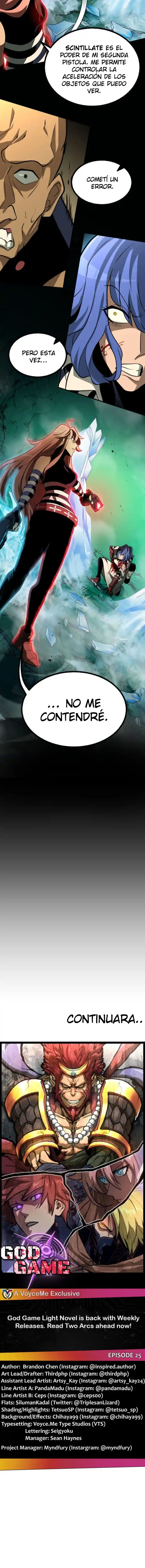 GOD GAME capítulo 27, página 9