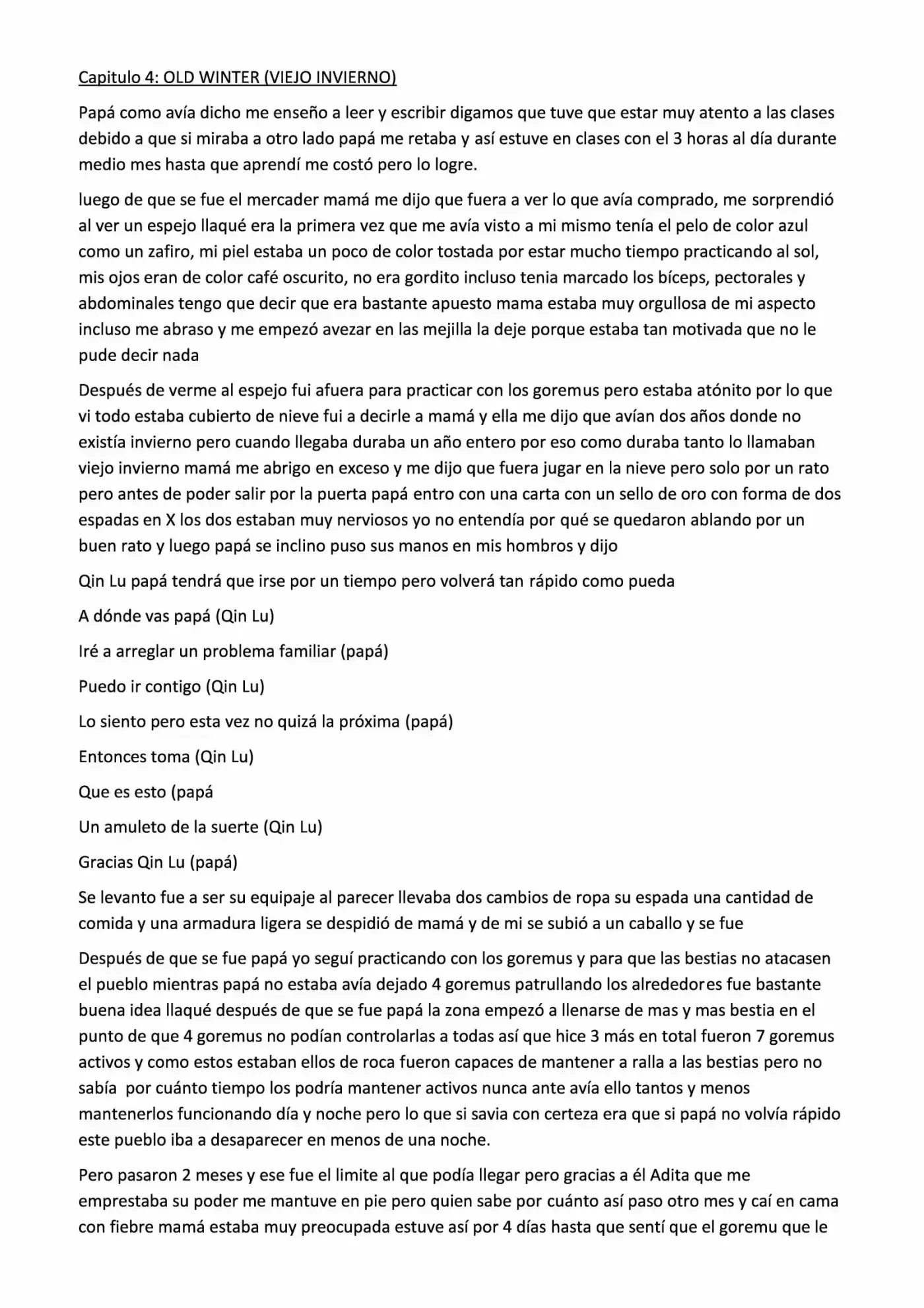 GOREMU (Novela) capítulo 4, página 1
