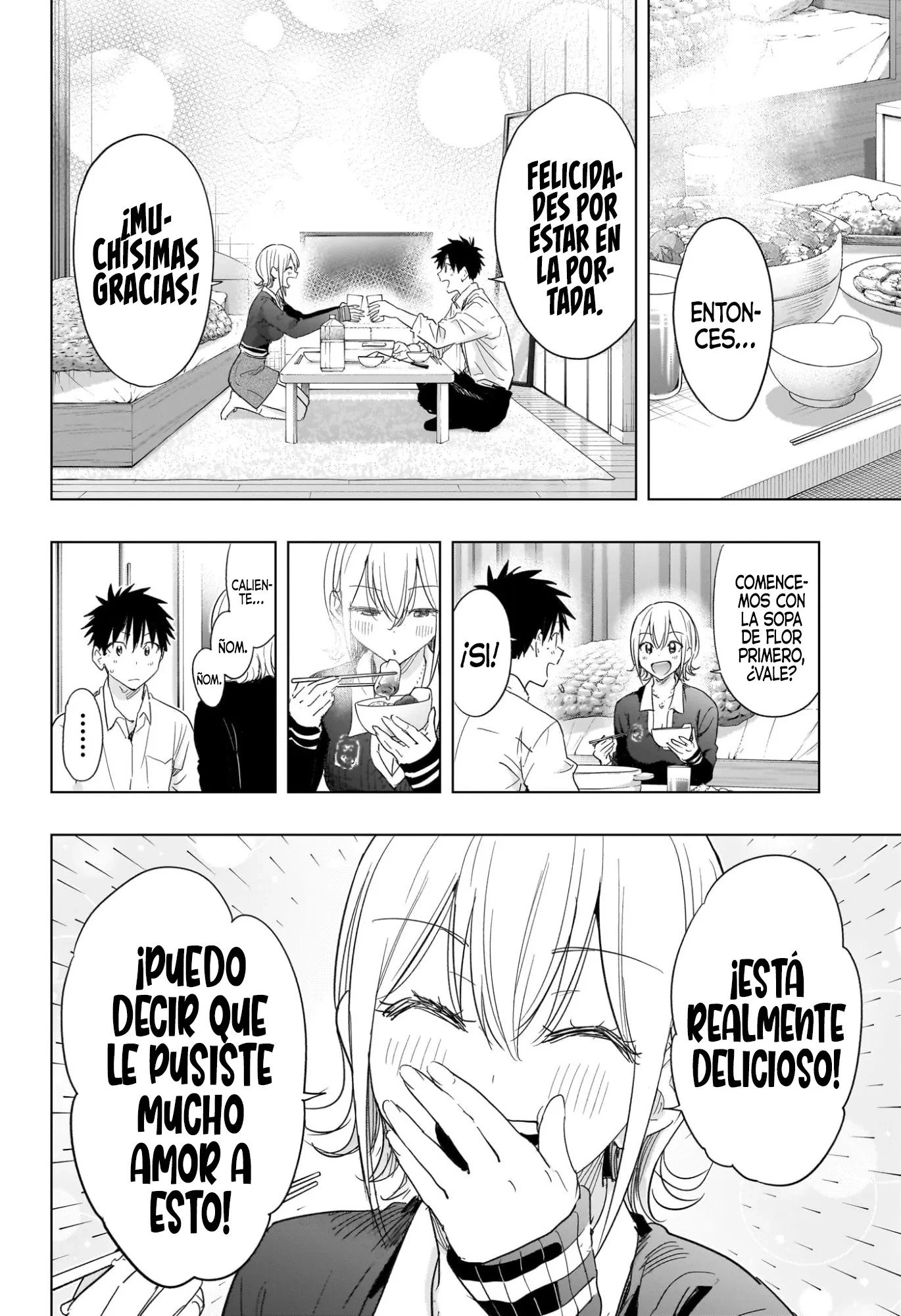 Hima-Ten! capítulo 69, página 8