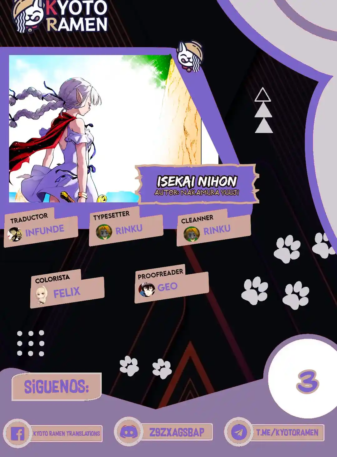Isekai Nihon capítulo 3, página 1