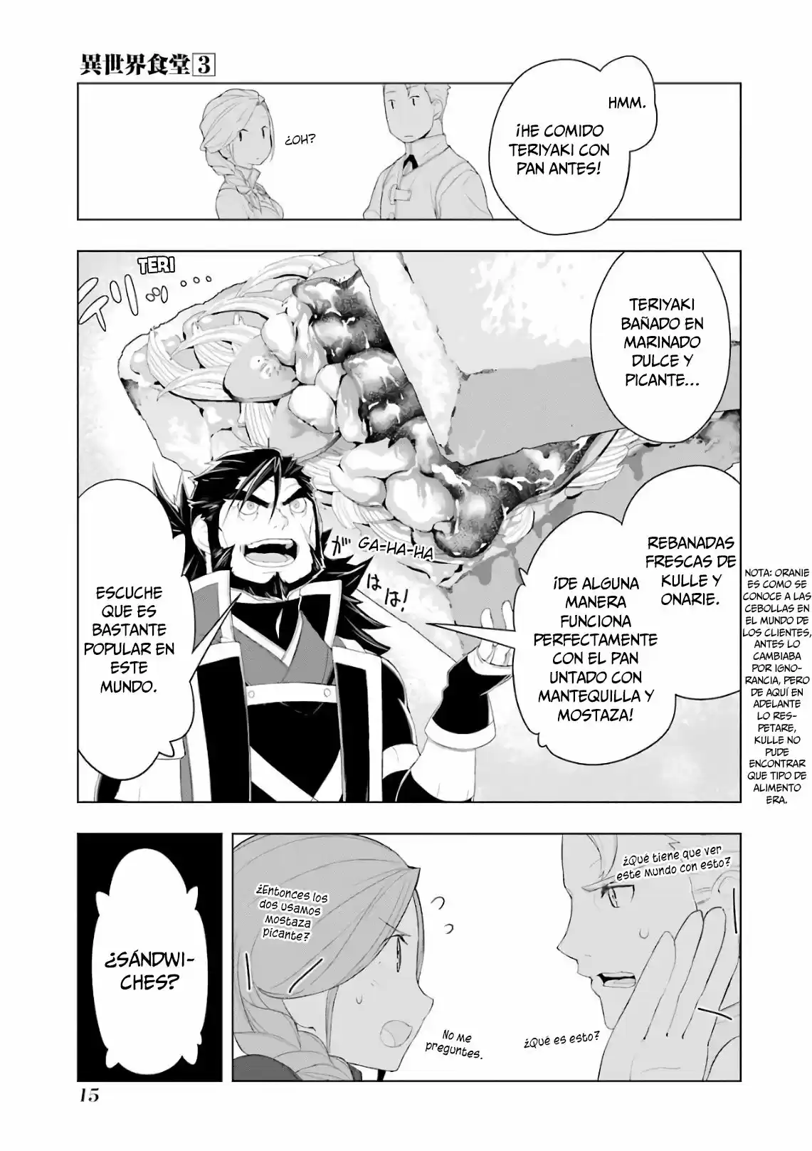 Isekai Shokudou capítulo 13, página 16