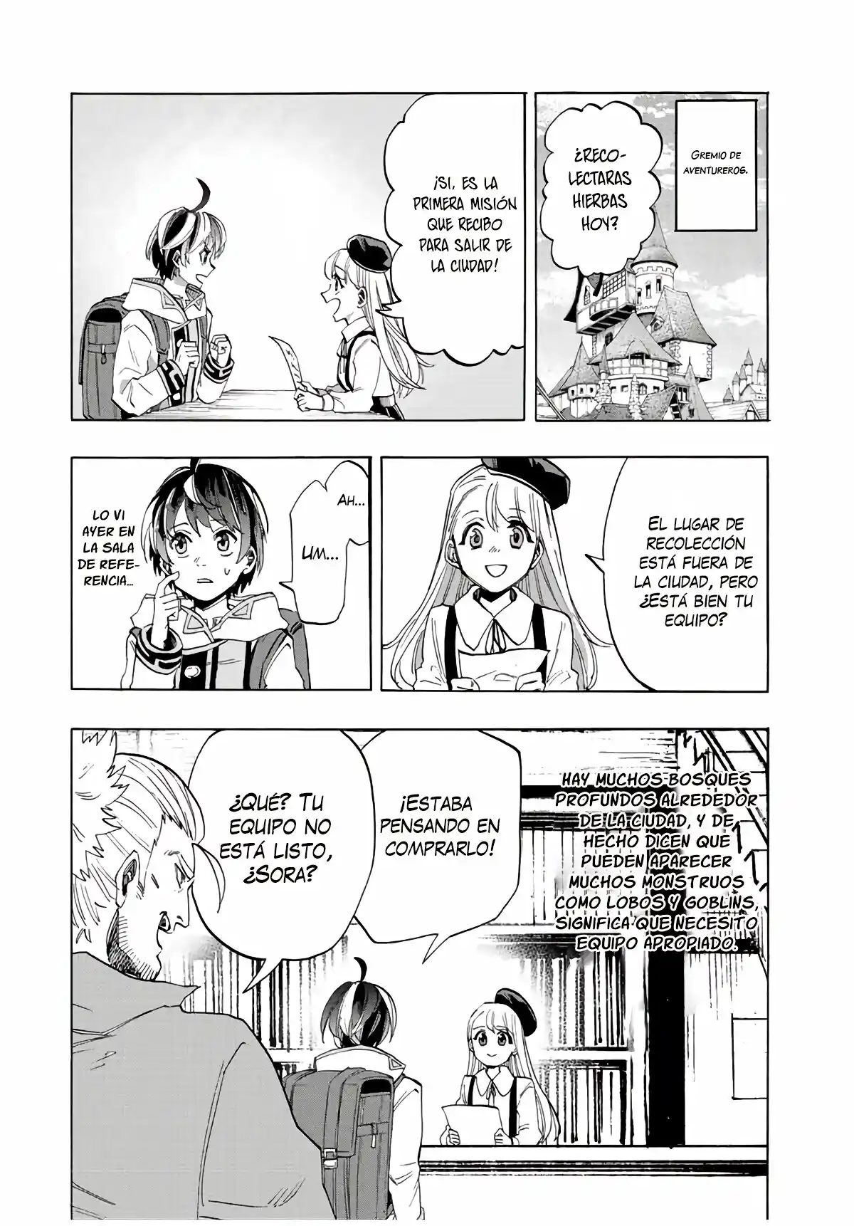 Isekai Walking capítulo 3, página 8