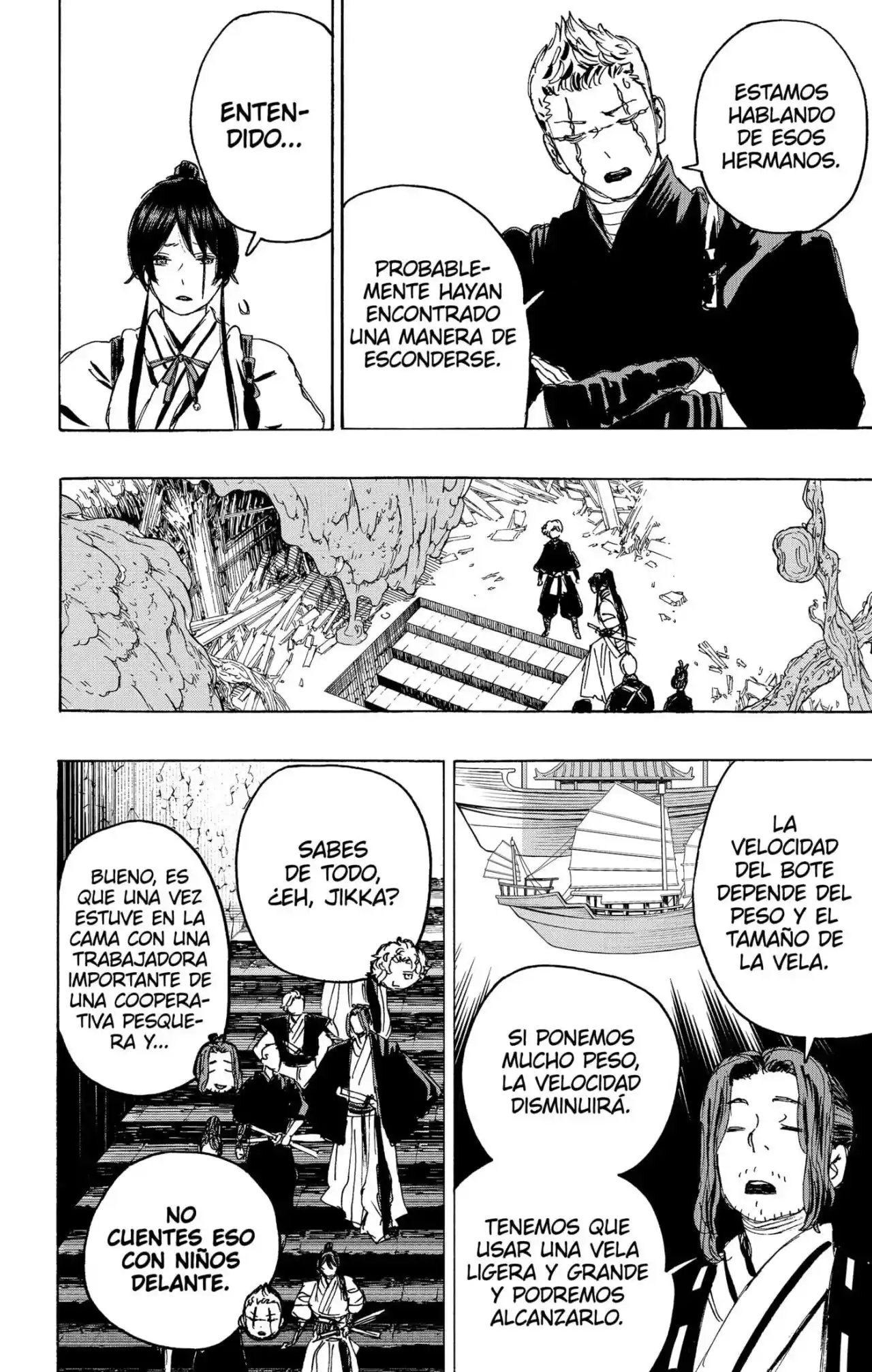 Jigokuraku capítulo 113, página 8