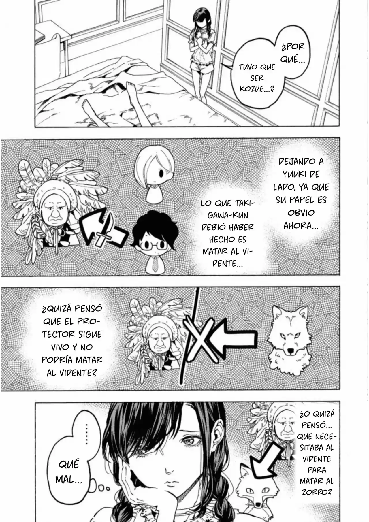 Jinrou Game: Crazy Fox capítulo 21, página 7