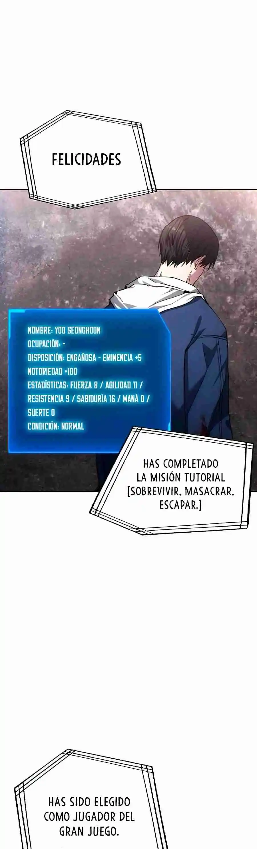 Jugador Celestial capítulo 2, página 1