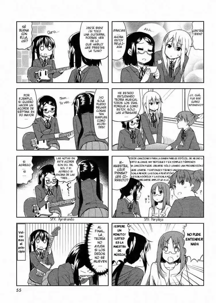 K-ON!! Restart capítulo 8, página 5