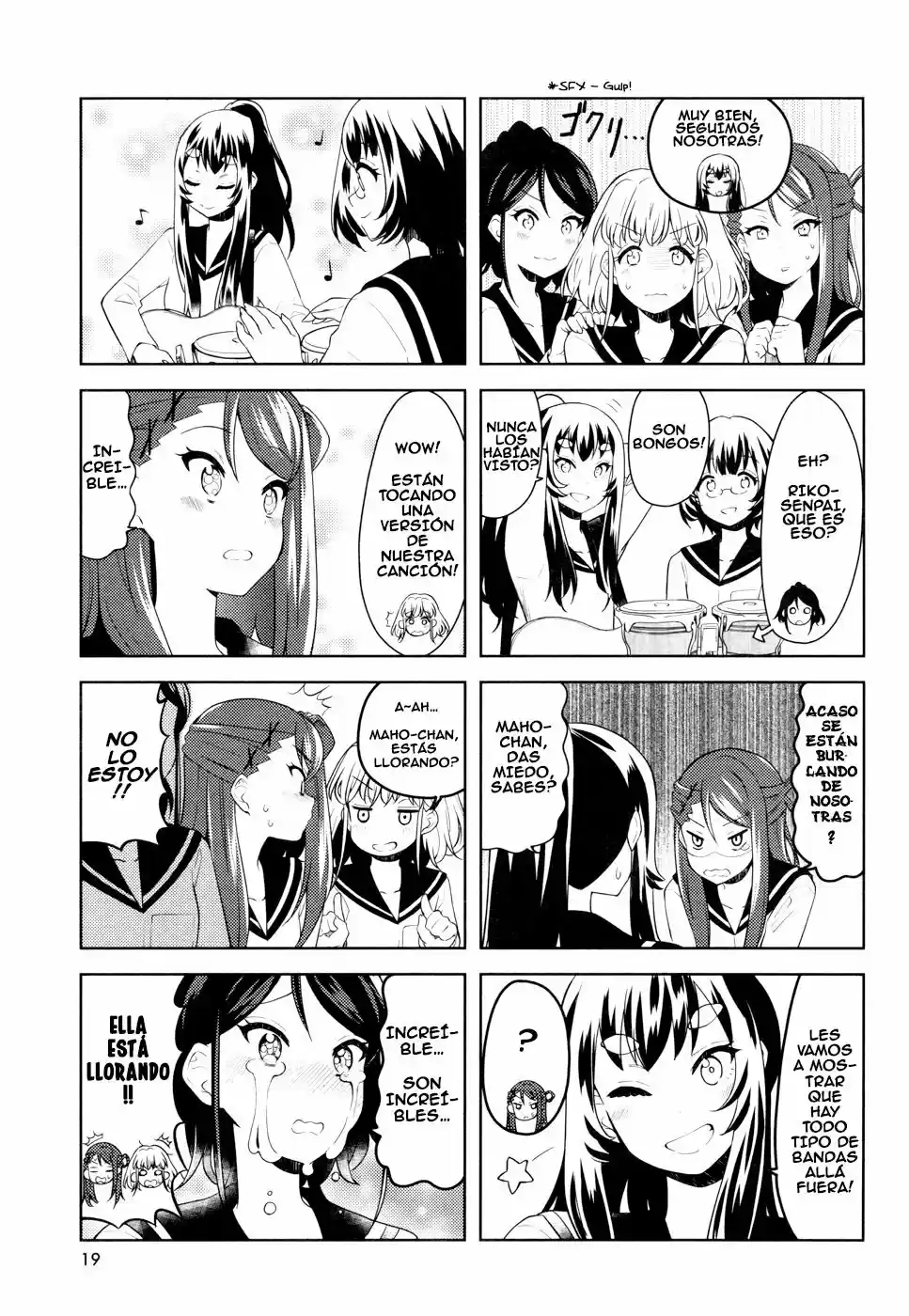 K-ON! Shuffle capítulo 13, página 7