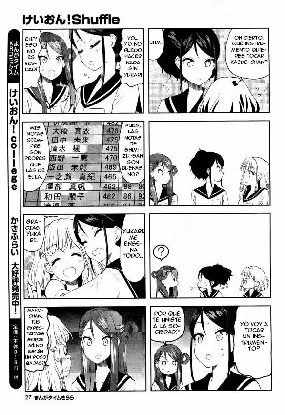 K-ON! Shuffle capítulo 2, página 5