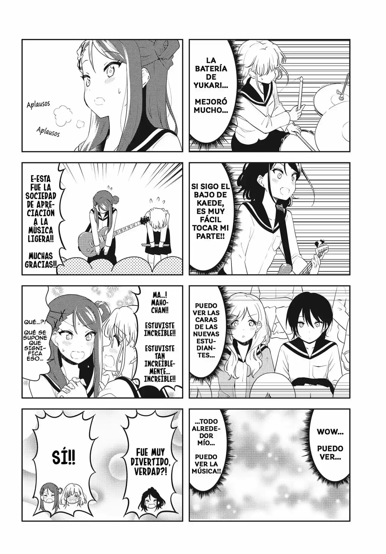 K-ON! Shuffle capítulo 21, página 6
