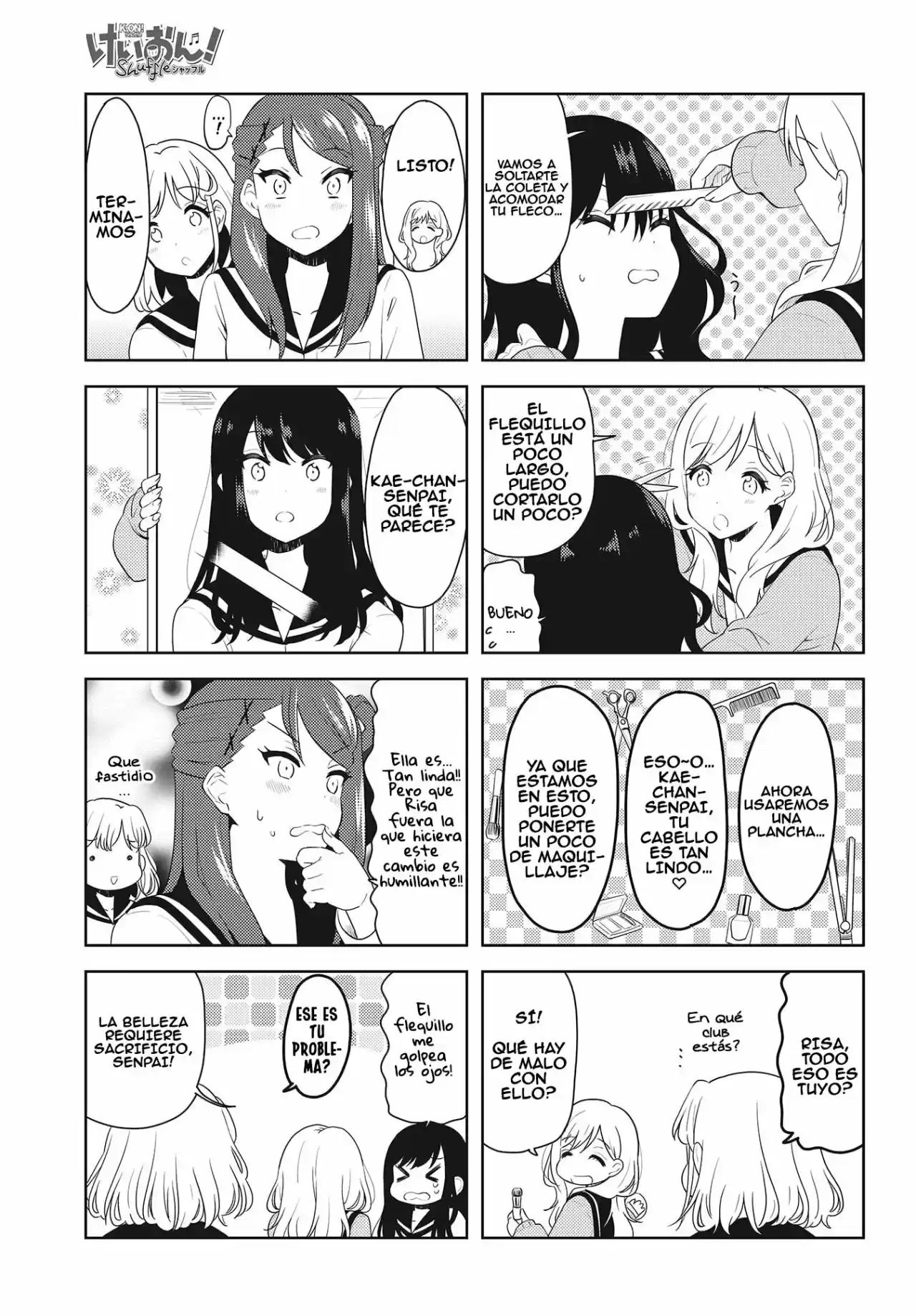 K-ON! Shuffle capítulo 23, página 5
