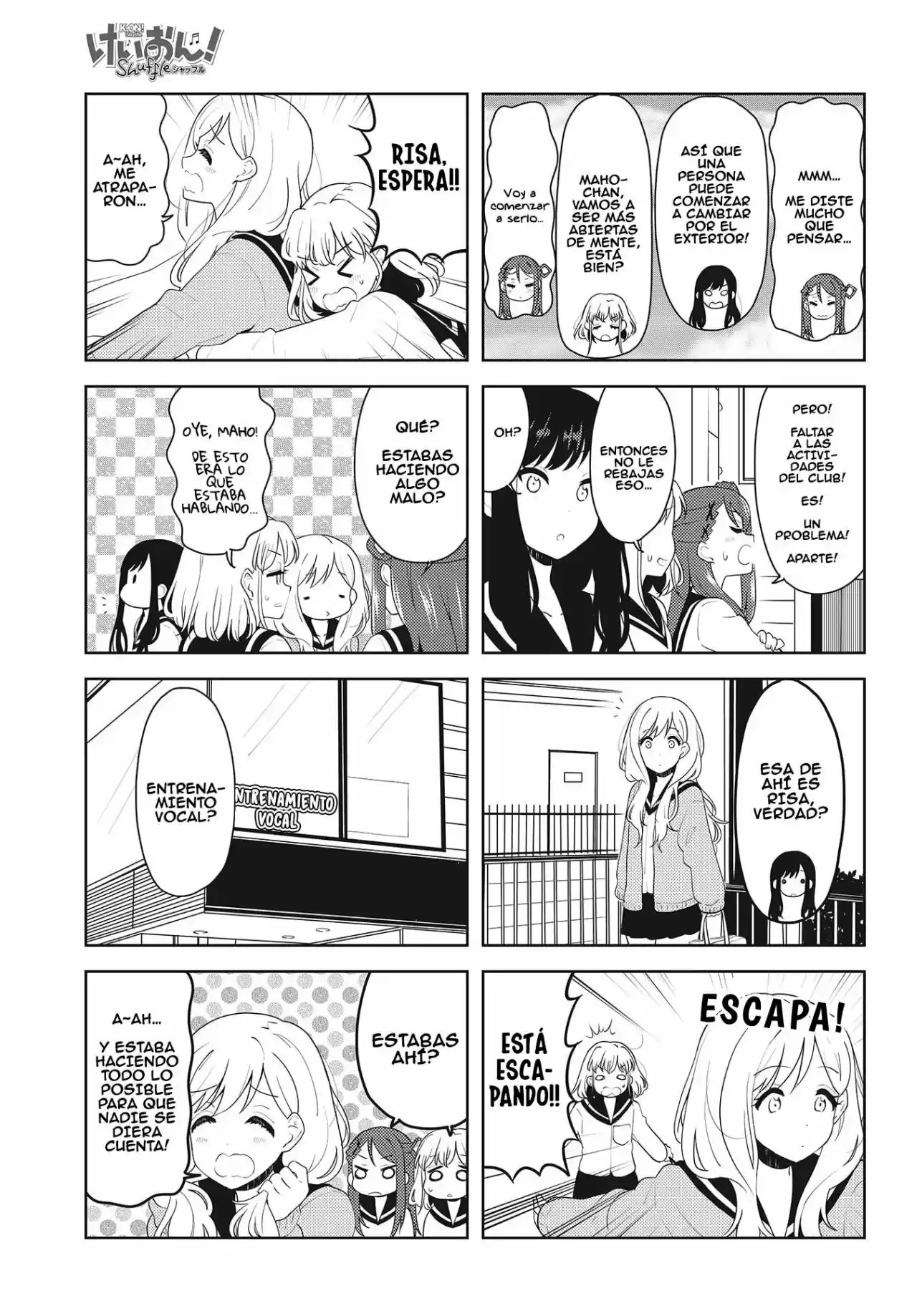 K-ON! Shuffle capítulo 24, página 5