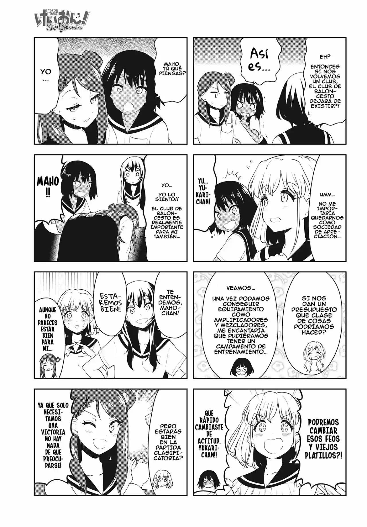 K-ON! Shuffle capítulo 25, página 5