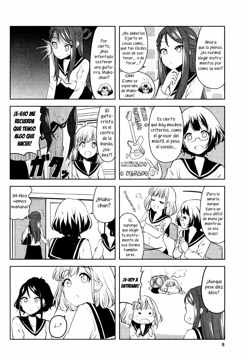 K-ON! Shuffle capítulo 3, página 4