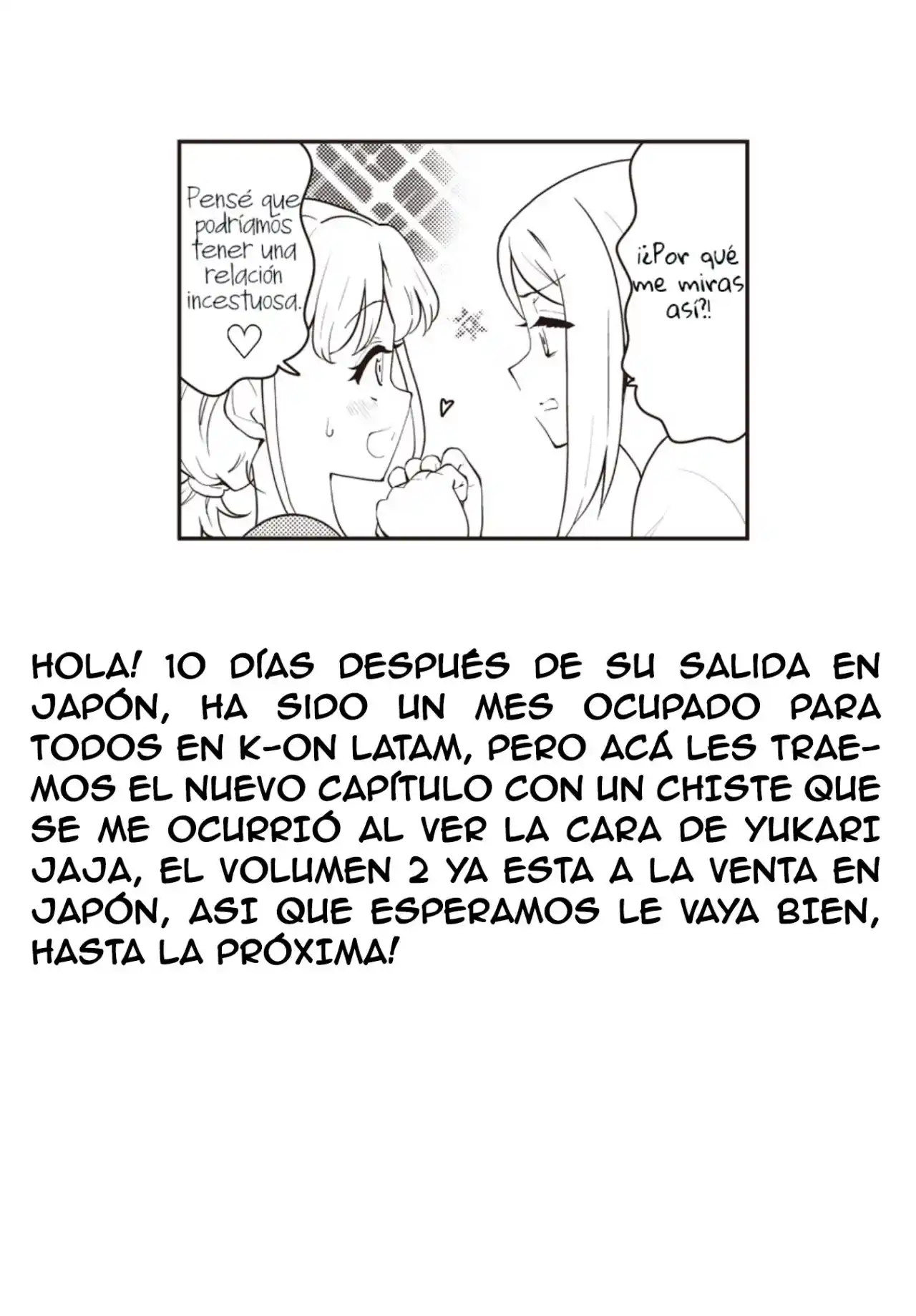 K-ON! Shuffle capítulo 33, página 7