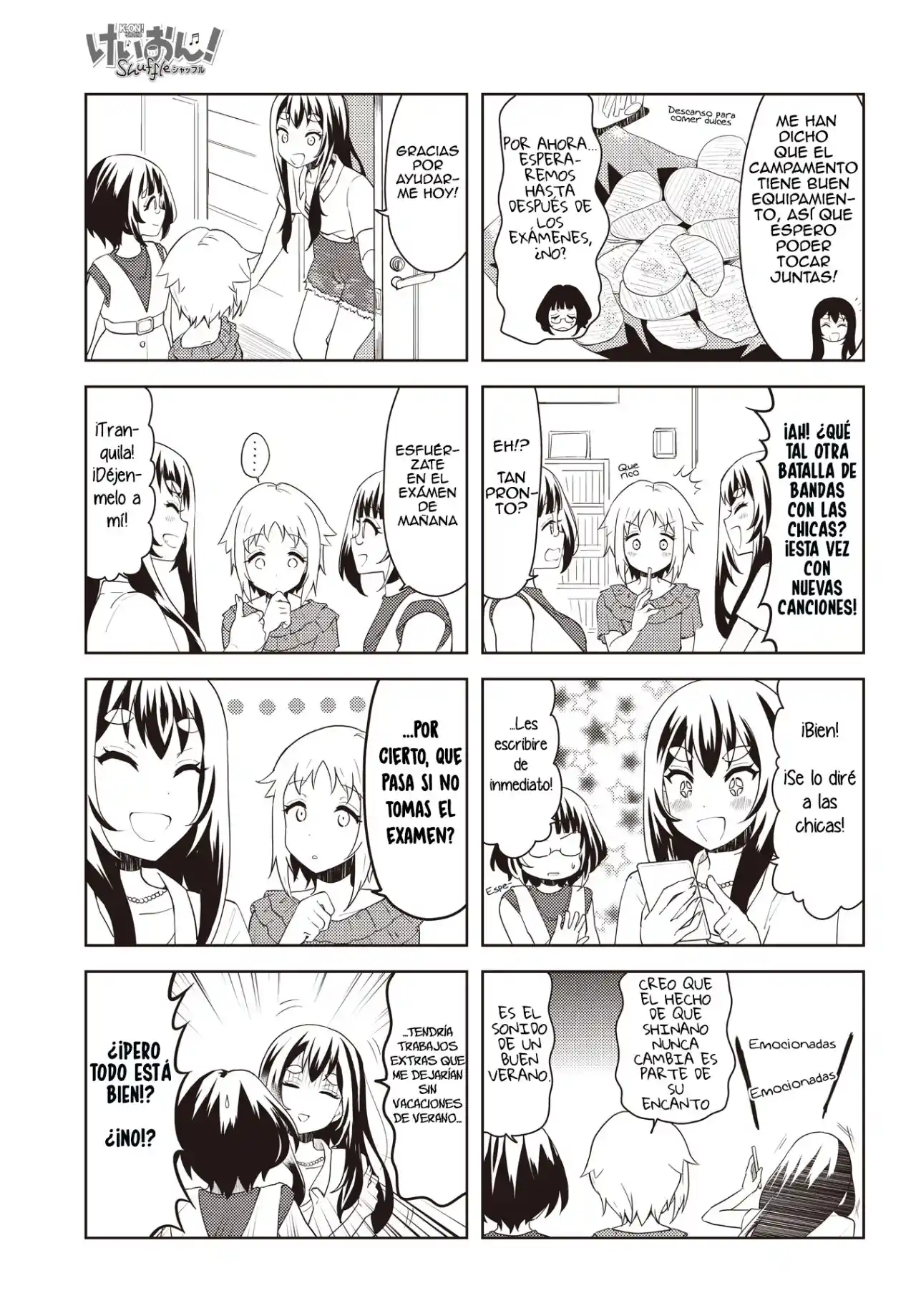 K-ON! Shuffle capítulo 35, página 5