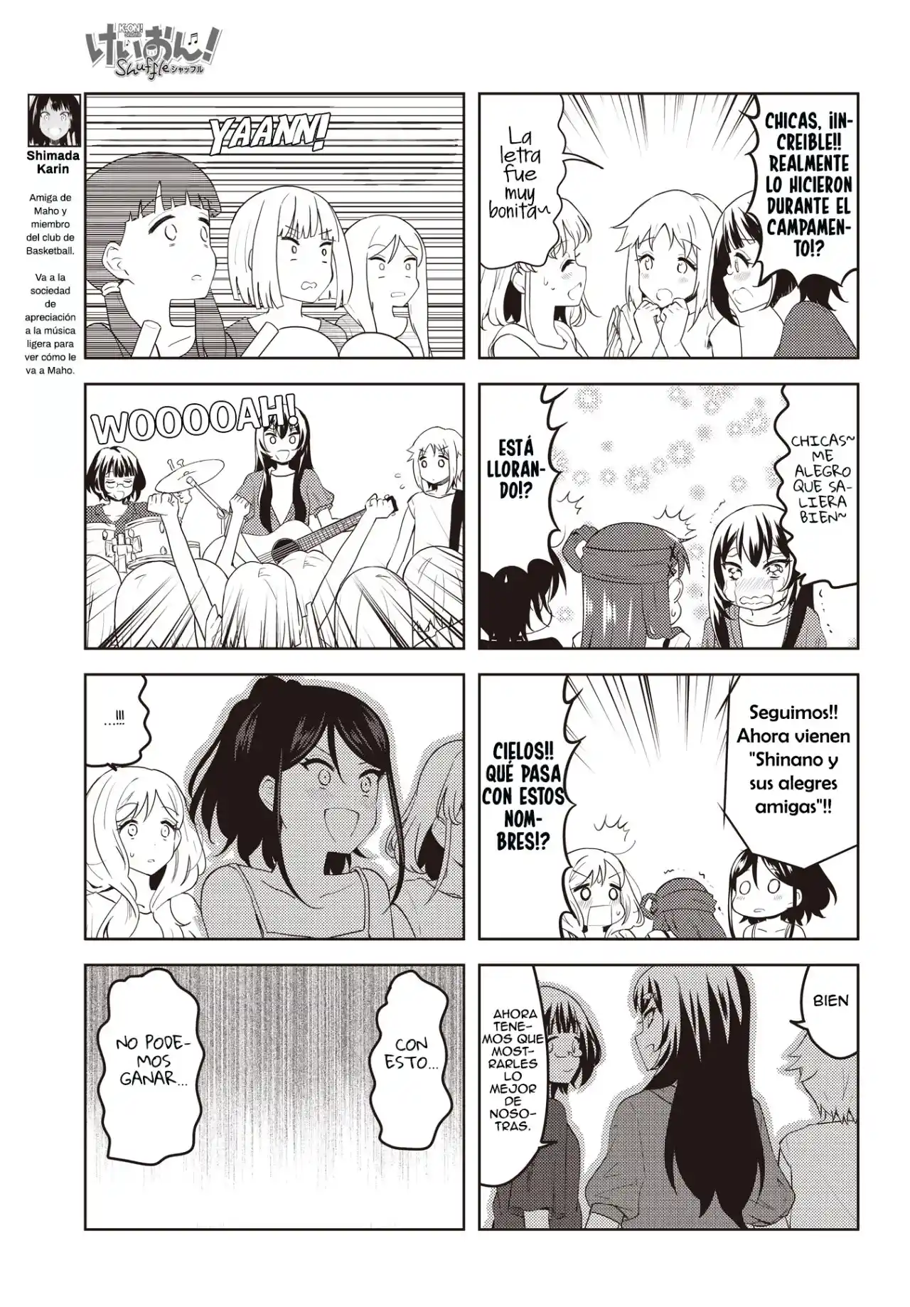 K-ON! Shuffle capítulo 37, página 5