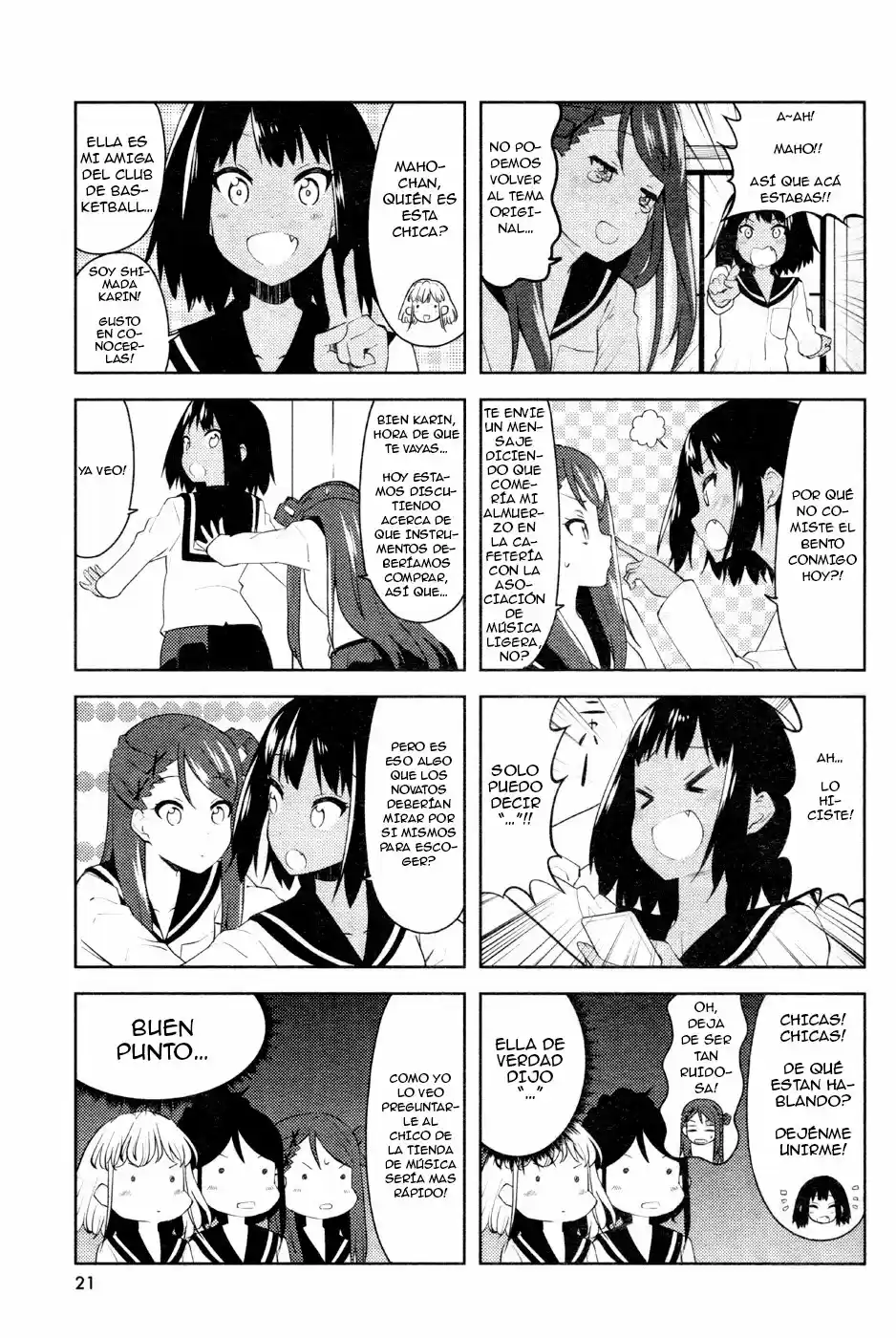 K-ON! Shuffle capítulo 4, página 5