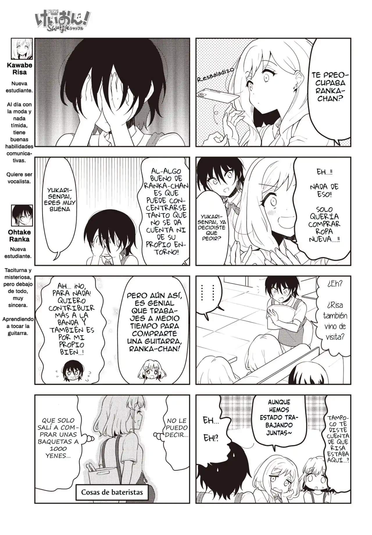 K-ON! Shuffle capítulo 40, página 5