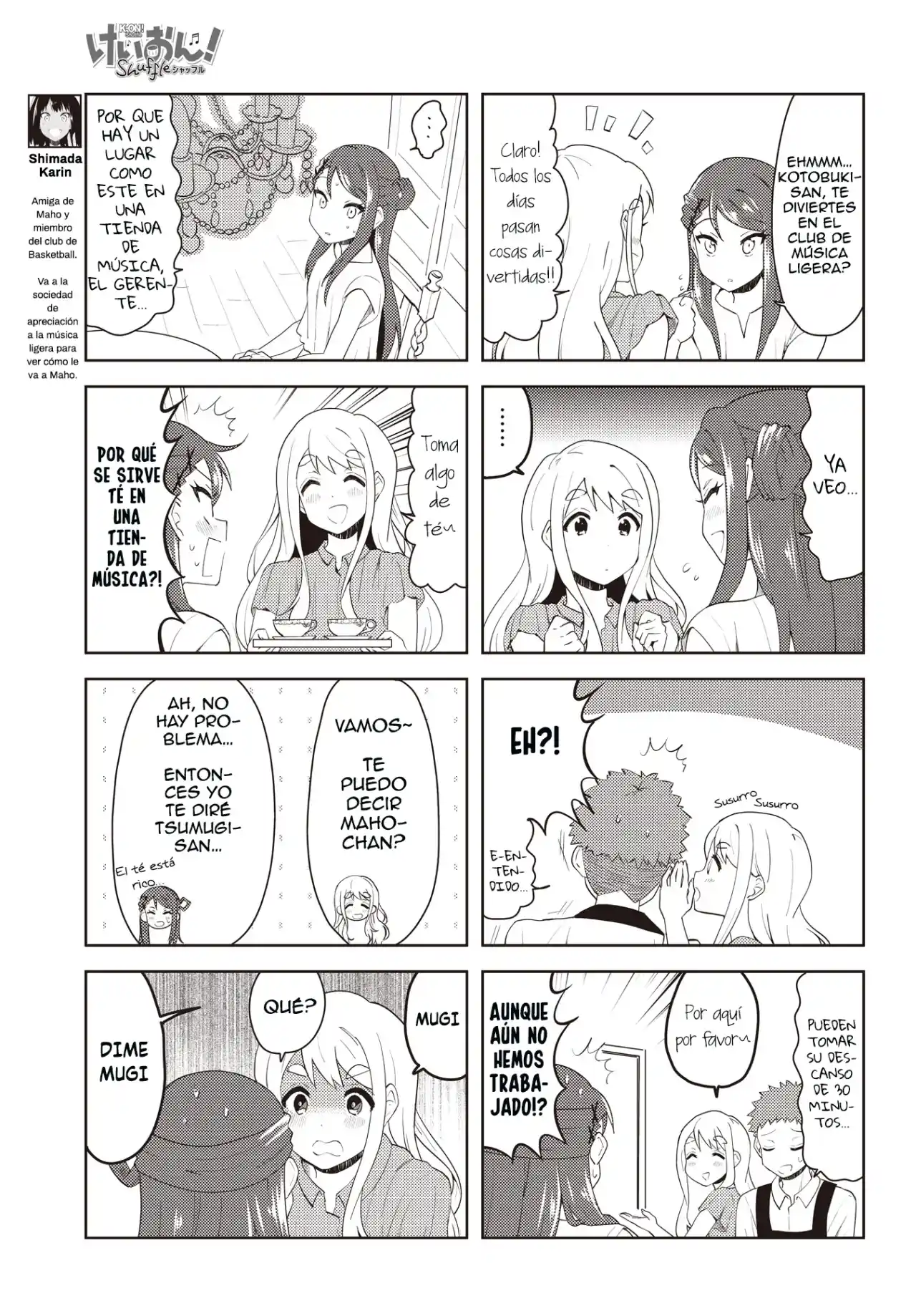 K-ON! Shuffle capítulo 42, página 5