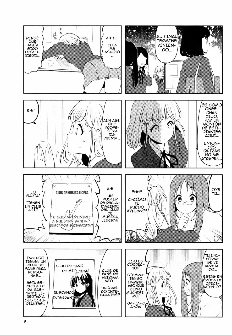 K-ON! Shuffle capítulo 7, página 5