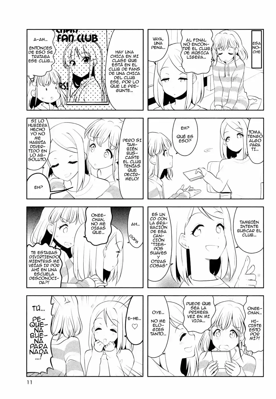 K-ON! Shuffle capítulo 7, página 7