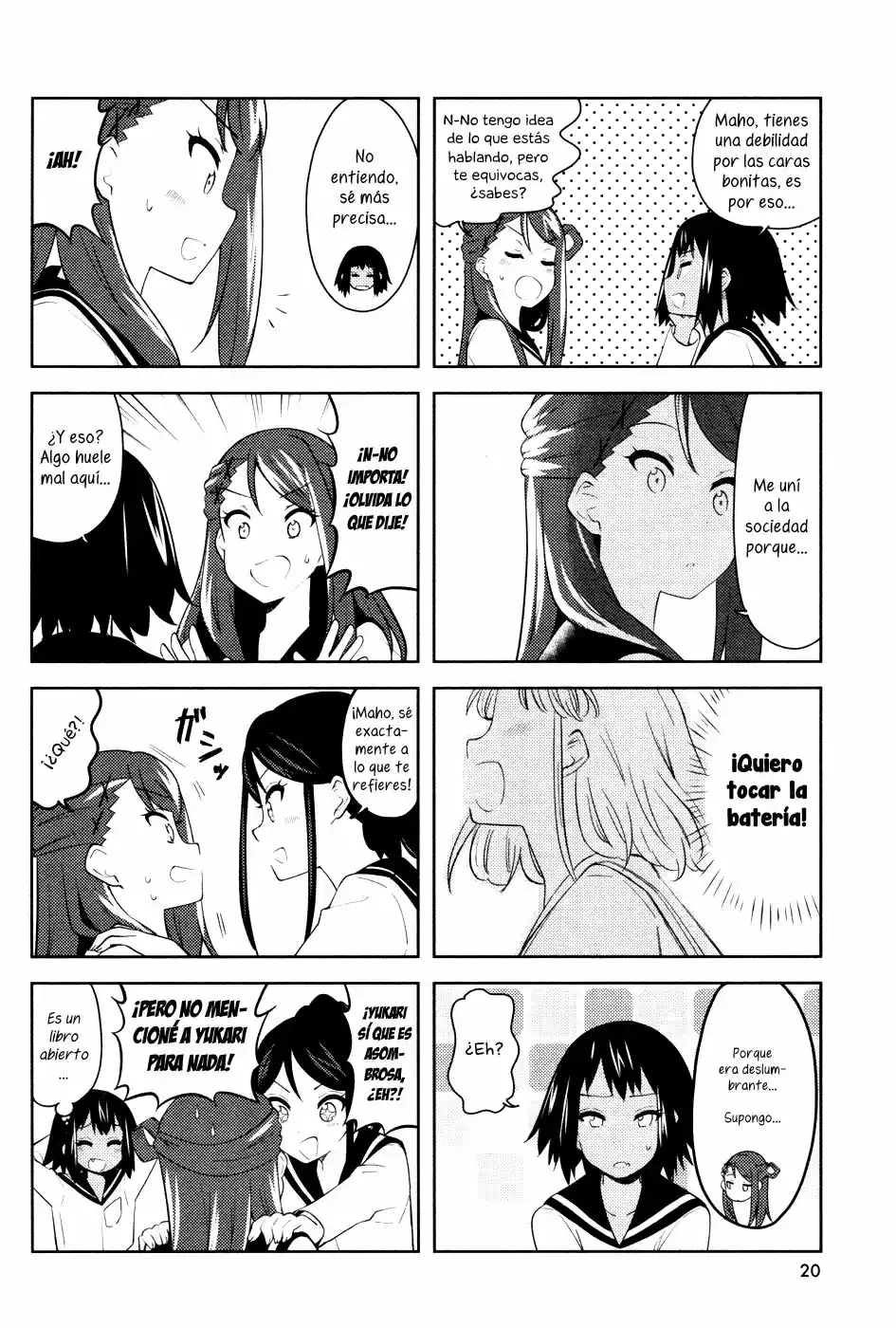 K-ON! Shuffle capítulo 8, página 6