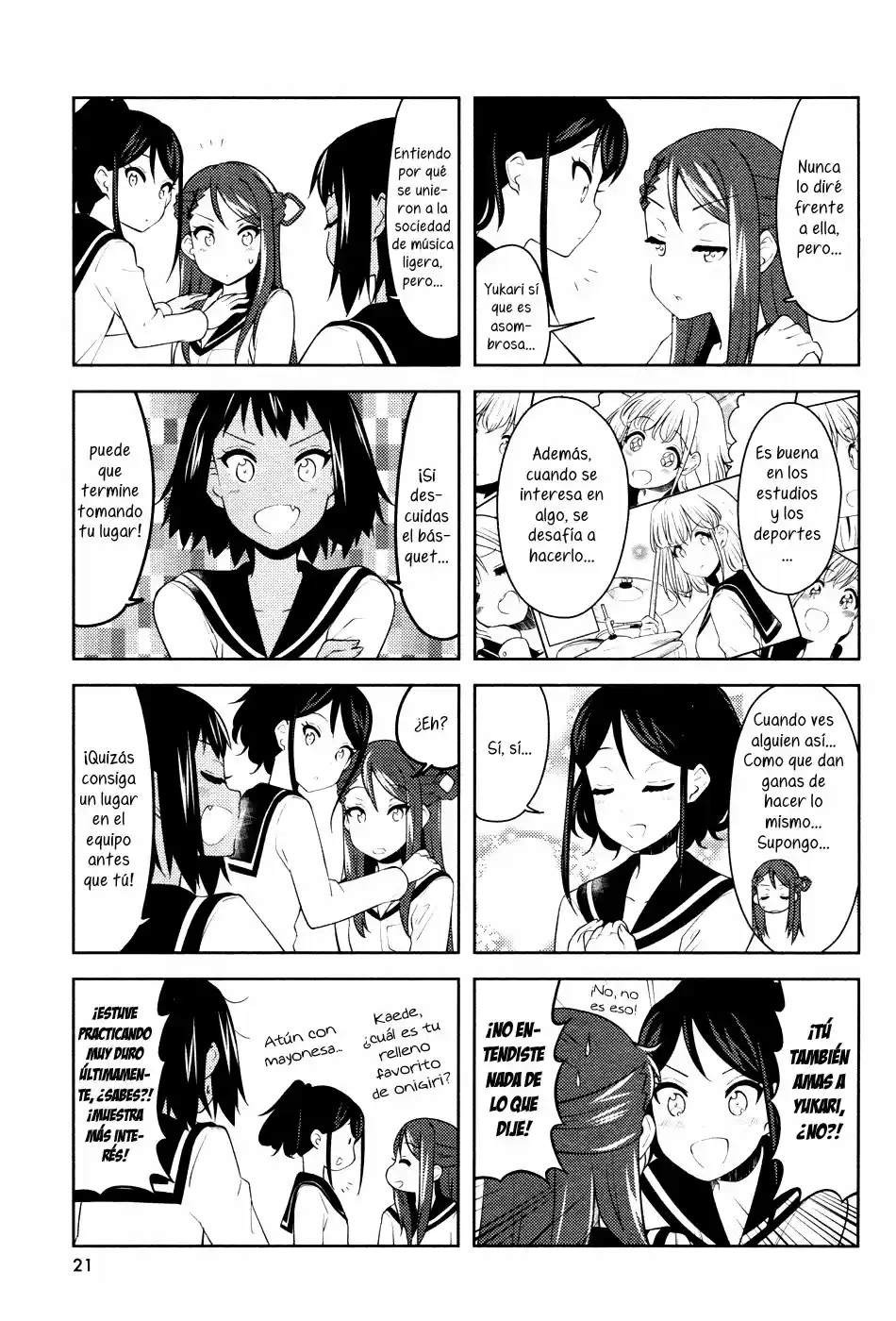 K-ON! Shuffle capítulo 8, página 7