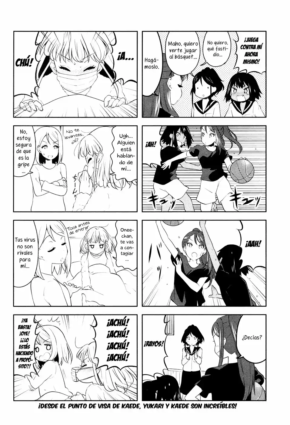 K-ON! Shuffle capítulo 8, página 8