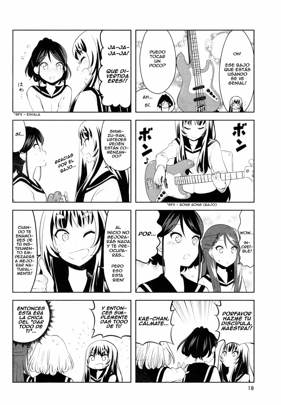 K-ON! Shuffle capítulo 9, página 6