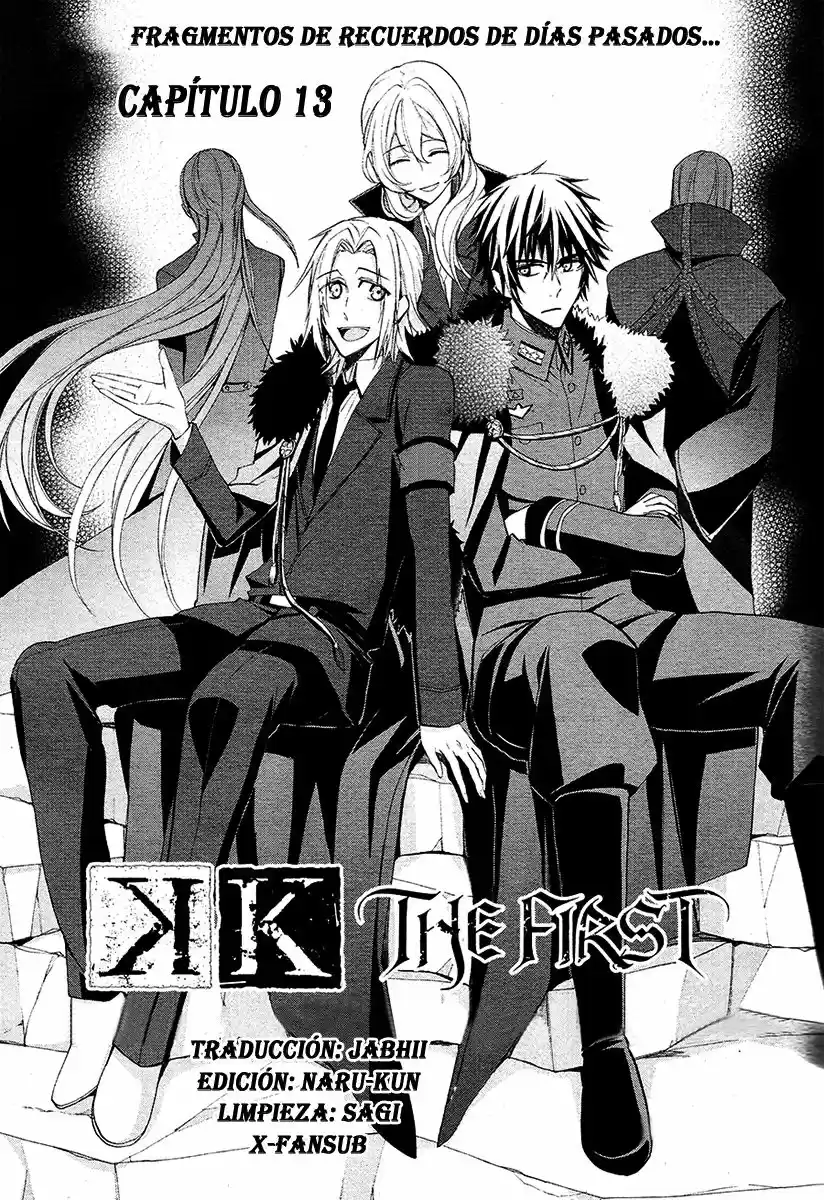K - The First capítulo 13, página 1