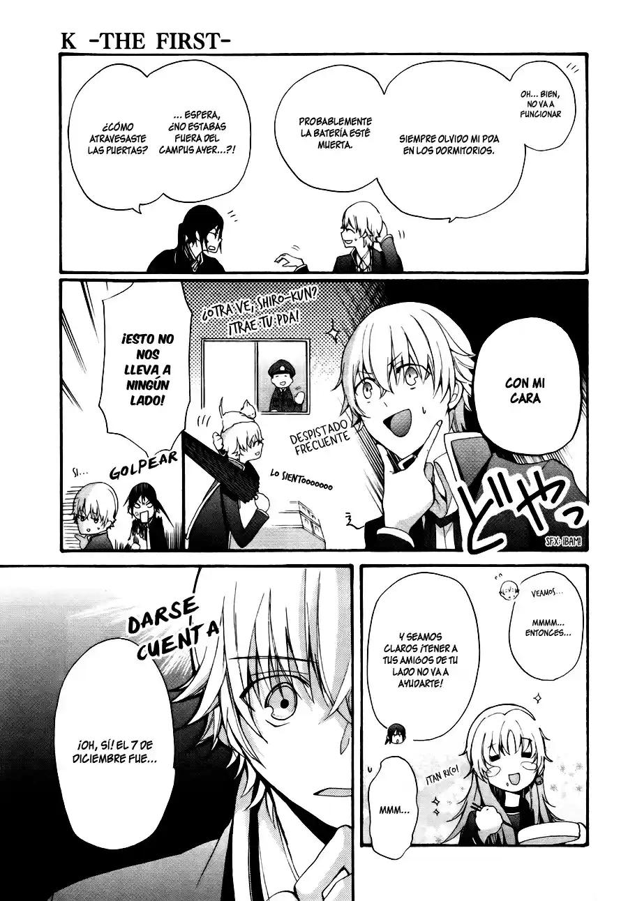 K - The First capítulo 4, página 15
