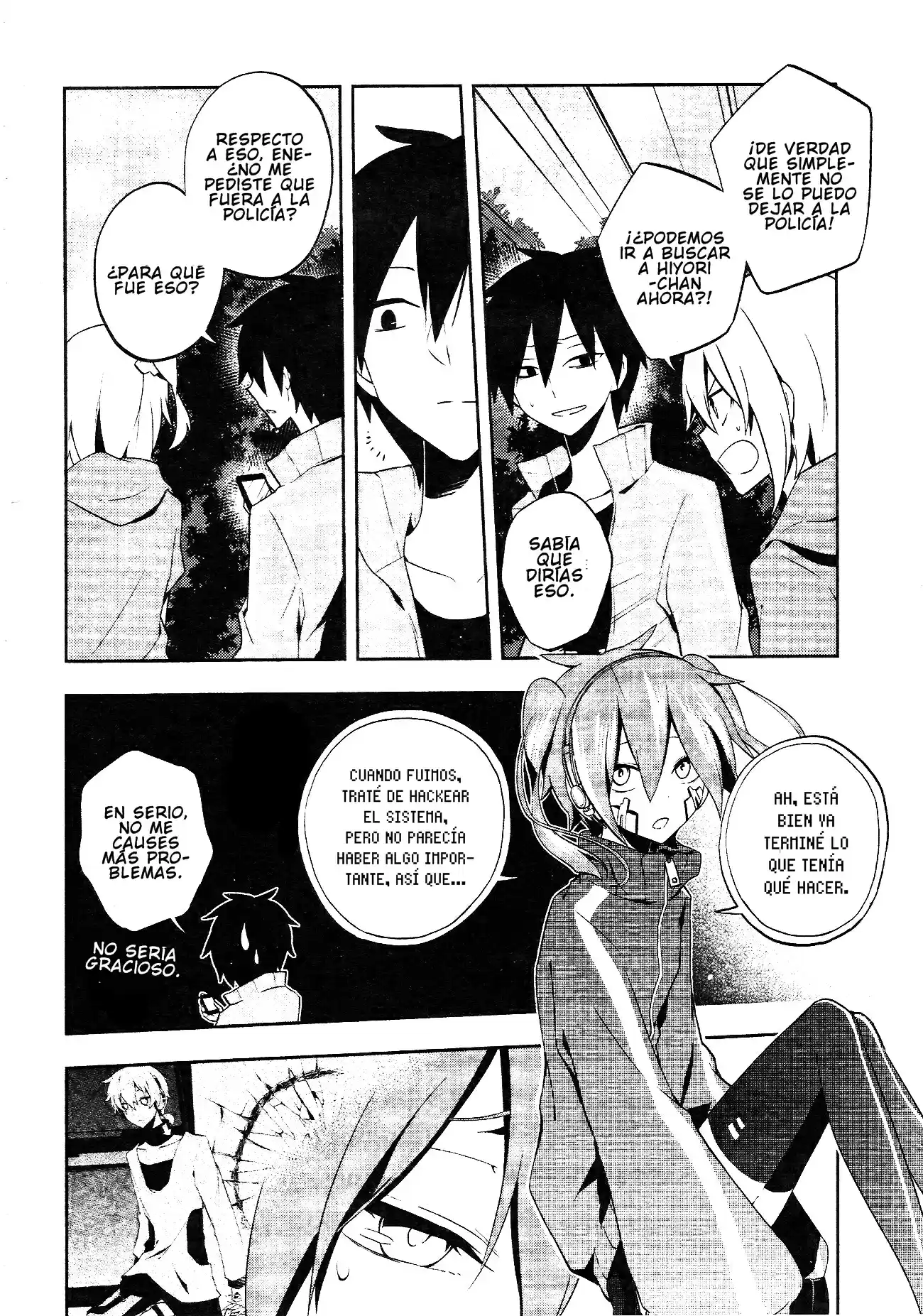 Kagerou Daze capítulo 23, página 14