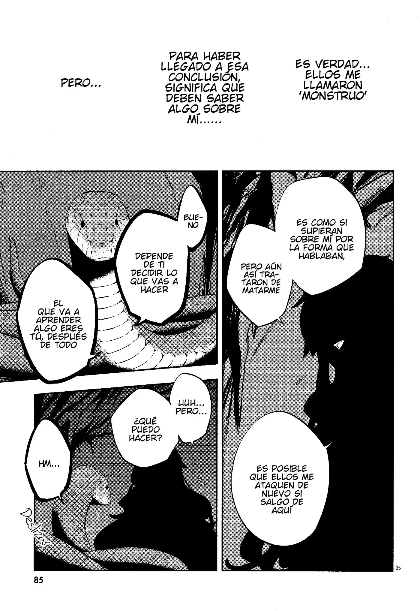 Kagerou Daze capítulo 32, página 34