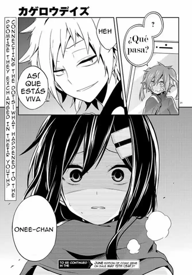 Kagerou Daze capítulo 43, página 21