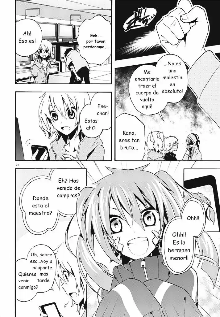 Kagerou Daze capítulo 7, página 34