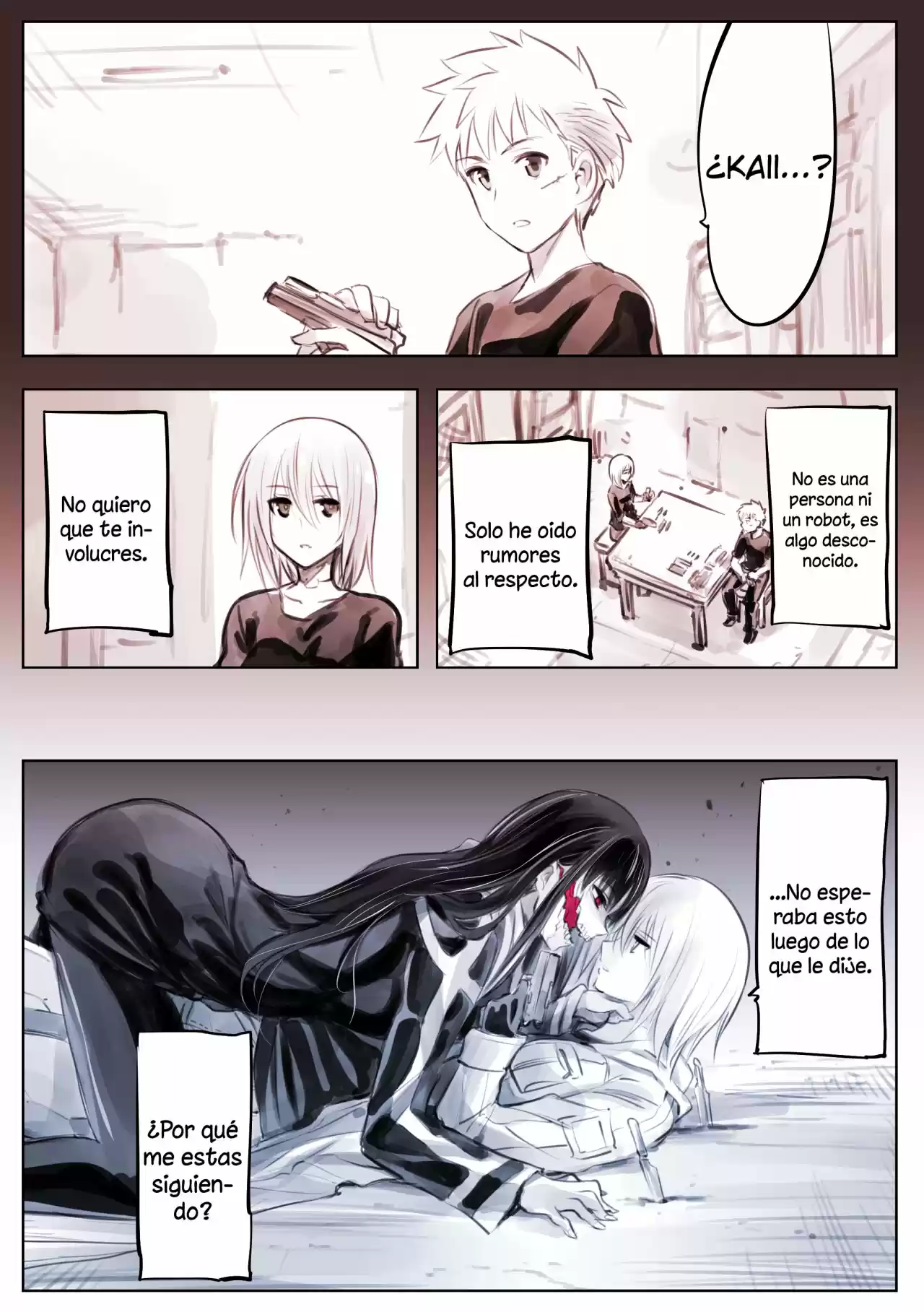 Kaii capítulo 5, página 1