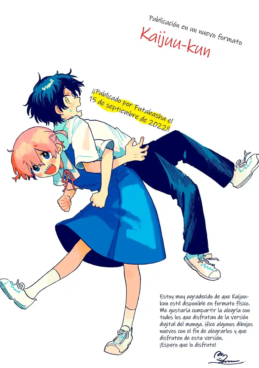 Kaijuu-kun capítulo 8, página 9