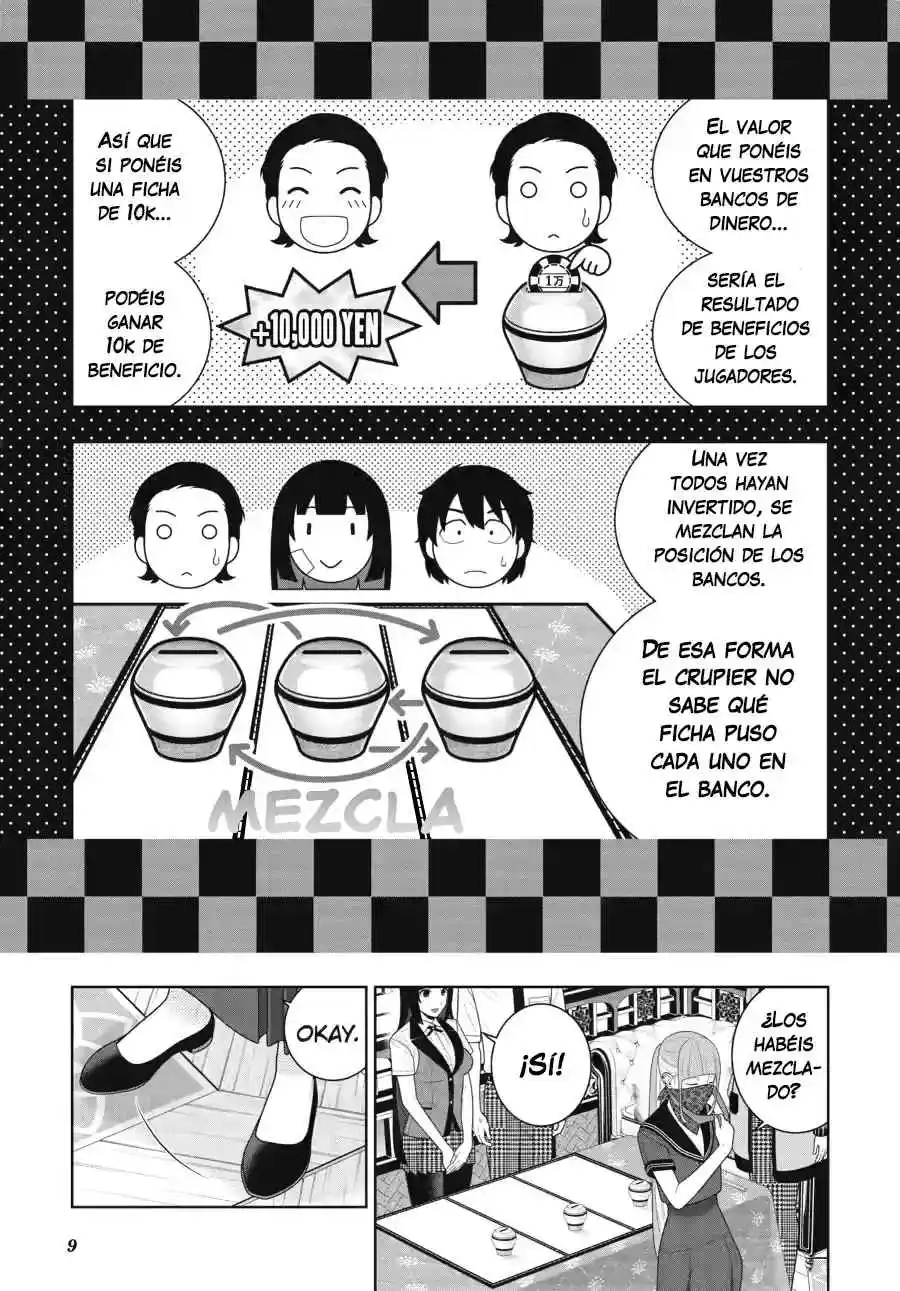 Kakegurui: Compulsive Gambler capítulo 113, página 9