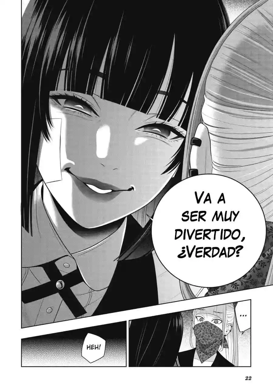 Kakegurui: Compulsive Gambler capítulo 113, página 22