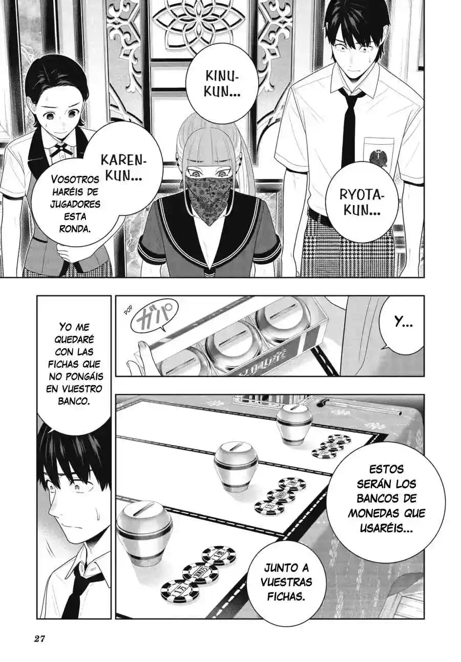 Kakegurui: Compulsive Gambler capítulo 113, página 27