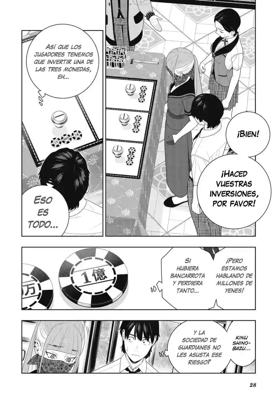 Kakegurui: Compulsive Gambler capítulo 113, página 28