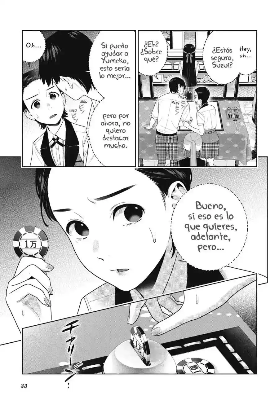 Kakegurui: Compulsive Gambler capítulo 113, página 33
