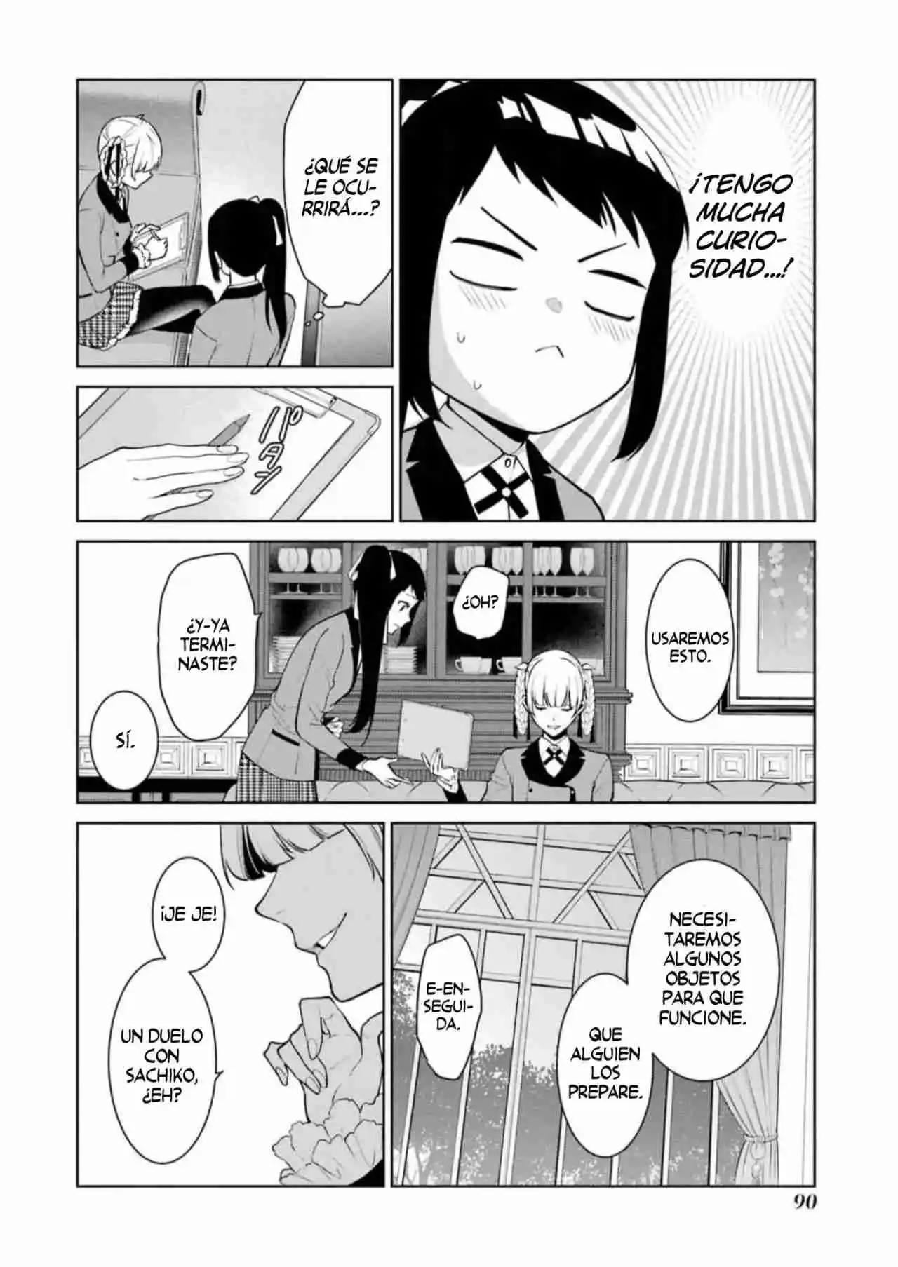 Kakegurui Twin capítulo 77, página 21